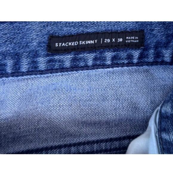 PacSun Distressed Stacked Skinny Jeans Mens 29 x 30 - Picture 4 of 9